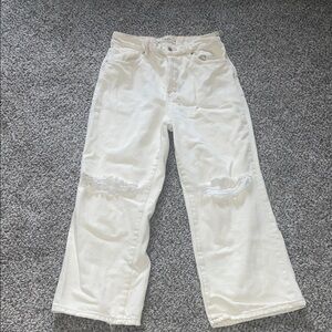 We the free ..Women's Cream Jeans